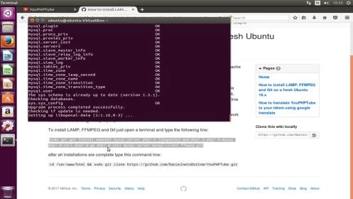 How to Install YouPHPTube in a fresh Ubuntu Server