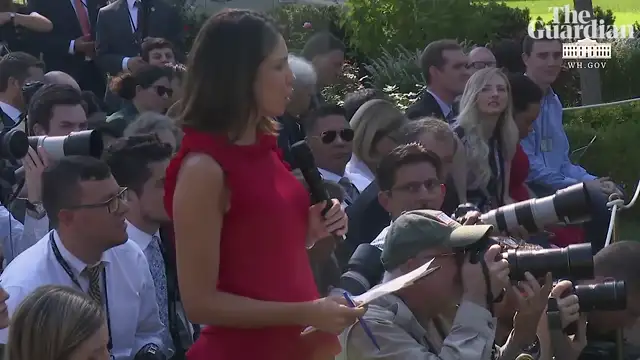 AI-Generated Multi-Language Audio Tracks: I know youre not thinking: Donald Trump mocks ABC reporter